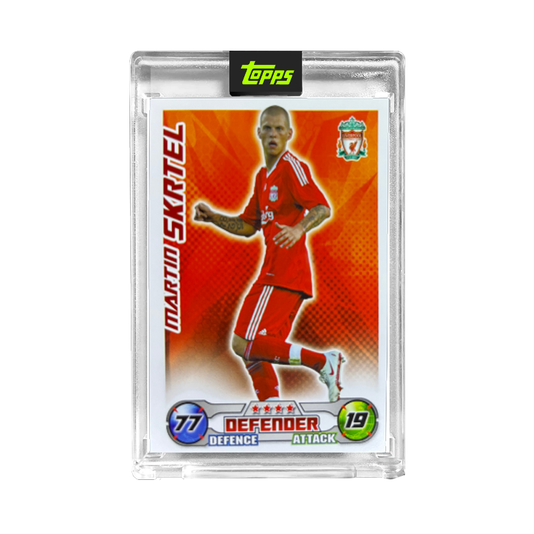 2008-09 MATCH ATTAX - MARTIN ŠKRTEL - LIVERPOOL SUPER EPIC CARDS