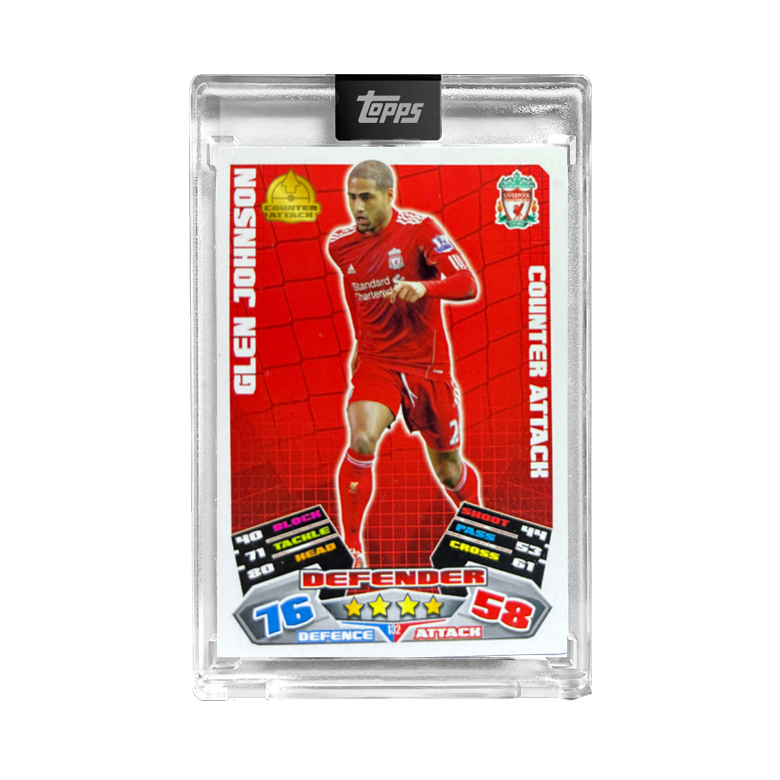 2011-12 MATCH ATTAX EPIC - GLEN JOHNSON - LIVERPOOL CARDS