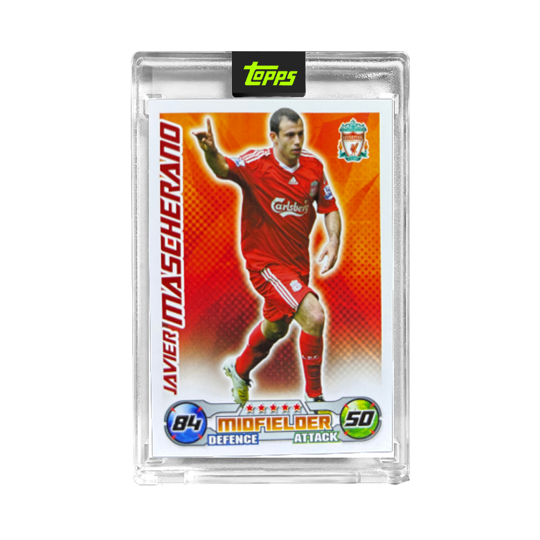 2008-09 MATCH ATTAX - JAVIER MASCHERANO - LIVERPOOL EPIC CARDS