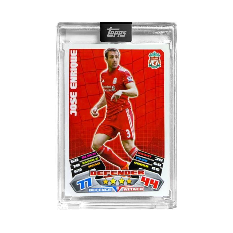 2011-12 MATCH ATTAX EPIC - JOSE ENRIQUE - LIVERPOOL CARDS